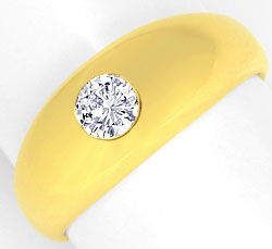 Foto 1 - Diamant Bandring 0,40ct Brillant Top Wesselton 18K Gold, R1109